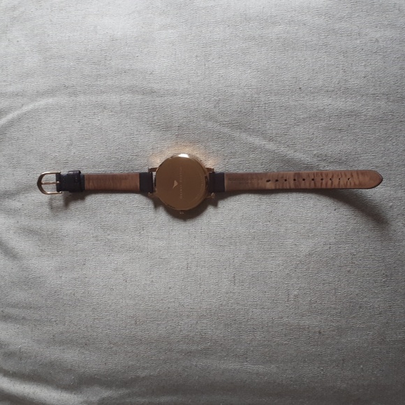 Olivia Burton Lace Detail Brown & Rose Gold Watch - Picture 4 of 10